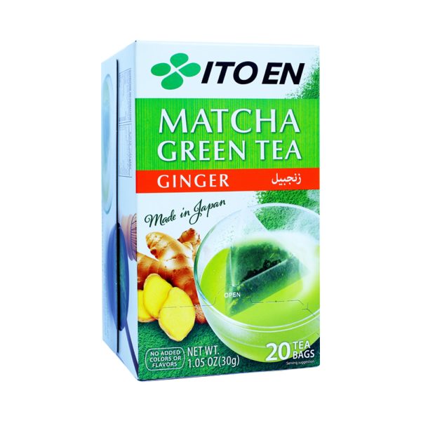 ITO EN Matcha Green Tea – Ginger 20Bags