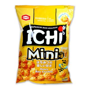ICHI Mini Rice Cracker Honey – 120g