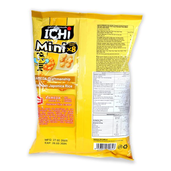 ICHI Mini Rice Cracker Honey – 120g