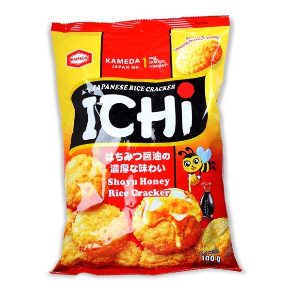 ICHI Rice Cracker Shouyu Honey - 100g