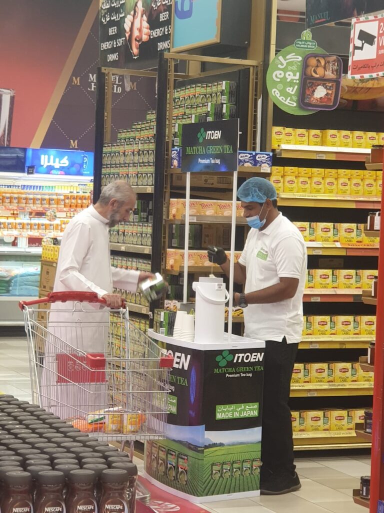 WET SAMPLING PROMOTION - MANUEL SUPERMARKET JEDDAH - SAUDI