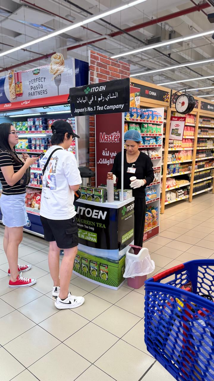 WET SAMPLING AT CARREFOUR, DCC DXB