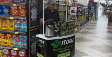 WET SAMPLING AT CARREFOUR, YAS MALL AUH