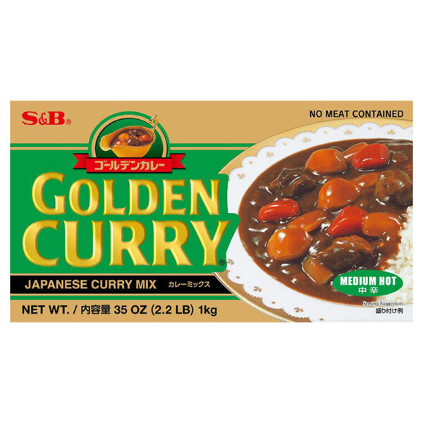 Golden Curry Mix Medium Hot (1g)