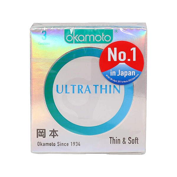 Okamoto Condom Ultrathin (Pack Of 3)