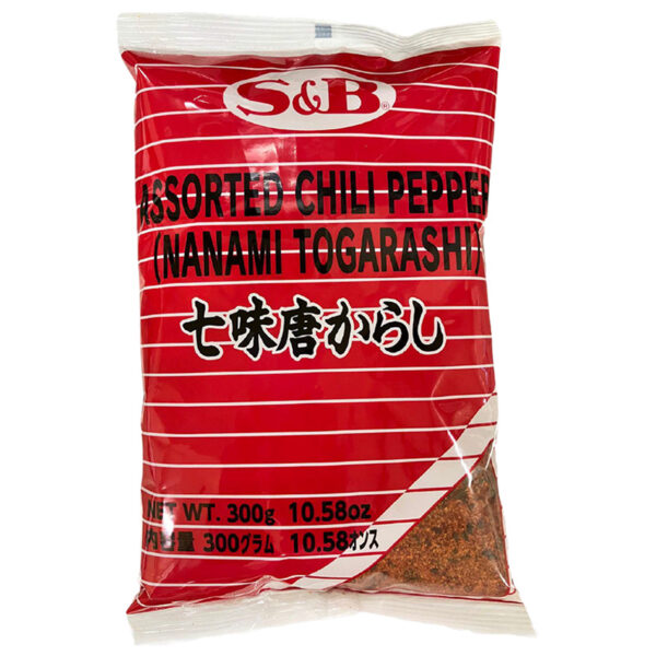 S&B Assorted Chili Pepper Nanami Togarashi 300g