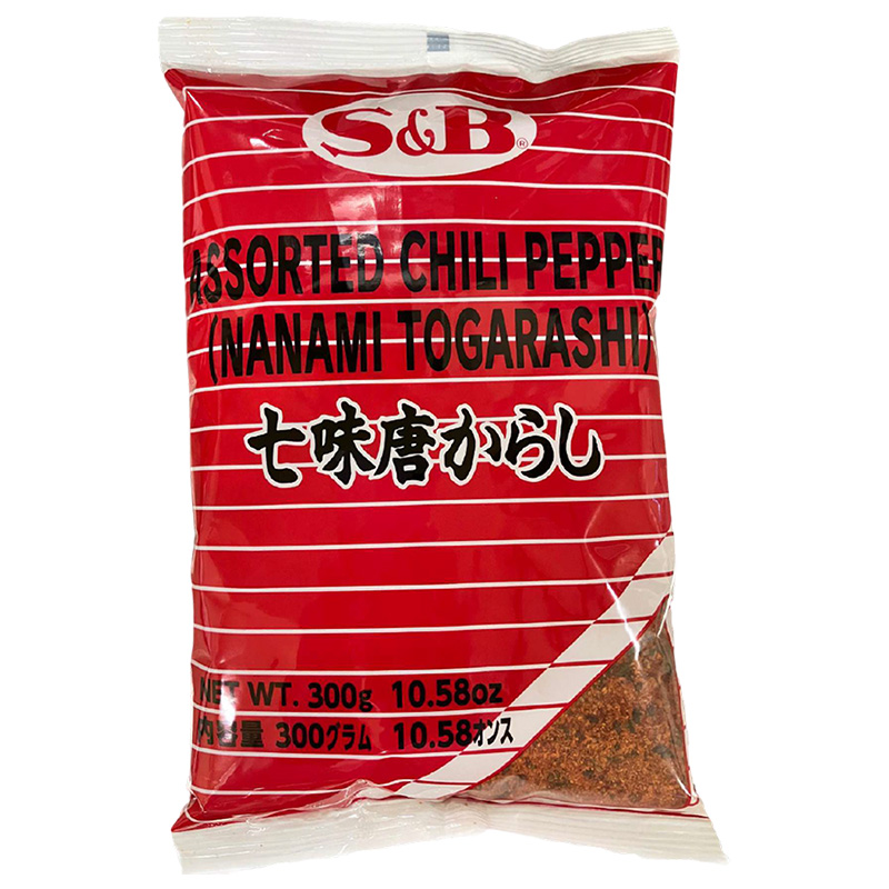S&B Assorted Chili Pepper Nanami Togarashi 300g