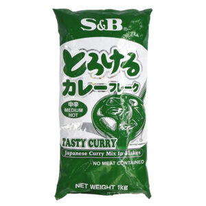 S&B Tasty Curry Sauce Mix Medium Hot – 1kg