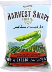 harvest snap hot & garlic
